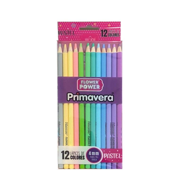 Color Primavera Pastel X 12