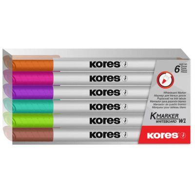 Marcador Borrable Korés Delgado X 6