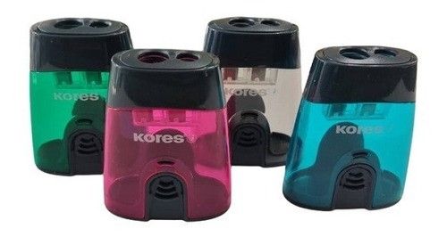 Sacapuntas Korés 2Huecos Klick