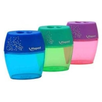 Sacapuntas Maped 2 Hueco Deposito Shaker Caja X 20 UND