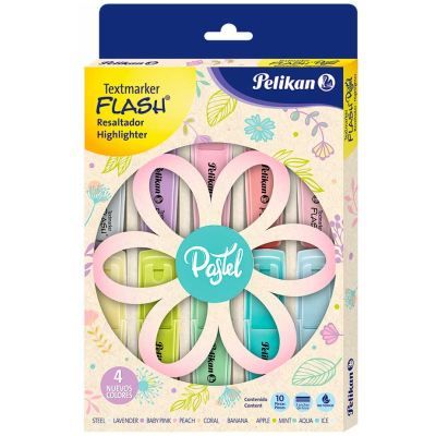 Resaltador Pelikan Flash Caja x 10 Und