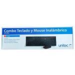 Teclado y Mouse Inalámbrico Unitec