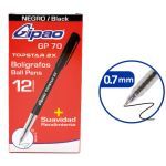 Lapicero Gipao GP70 Tapa 0.7 Caja X 12 UND