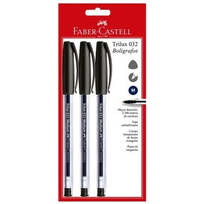 Lapicero Faber Castell 032 Caja x 12 und