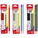 Lápiz Offiesco Caja X 12 UND - Negro – Rojo – Negro Pastel