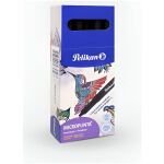 Micropunta Pelikan CAJA X 10 UND - Negro, Azul, Rojo