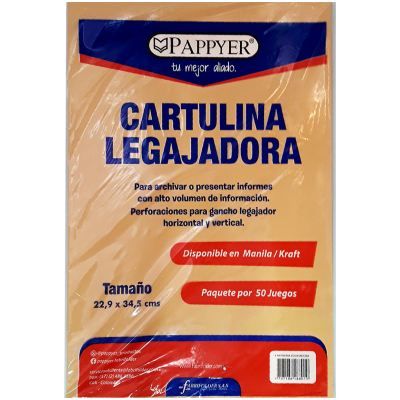 Cartulina Legajadora