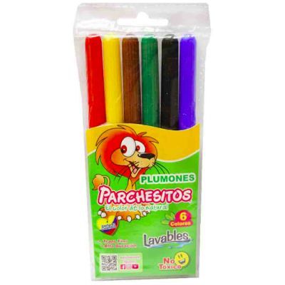 Plumon Parchesito X 6 Und - X 12 Und
