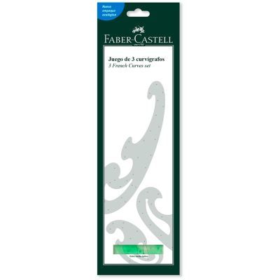 Curvígrafo Faber Castell X 3 UND