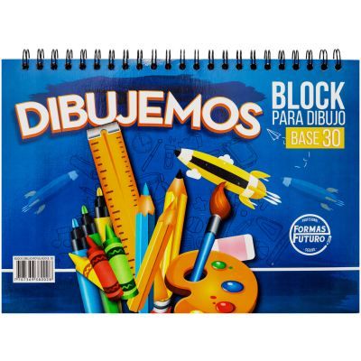 Block Base 30 Rotulado Argollado