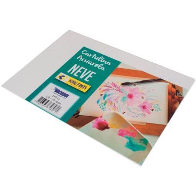 Papel Acuarela 1/8 – 240 Grs Paquete X 10 UND