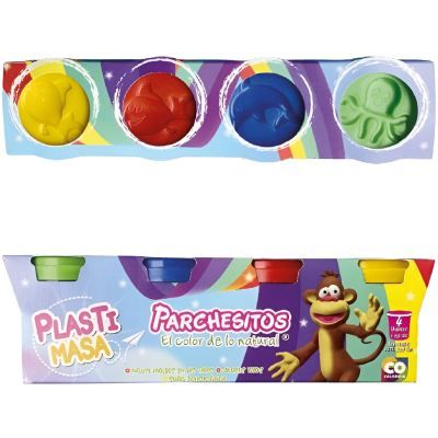 Plasti Masa Parchesito X 4 UND