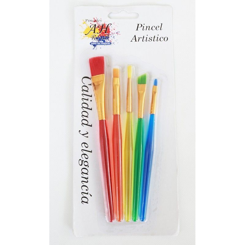 set-pinceles-artisticos-ah-royal-5-pcs