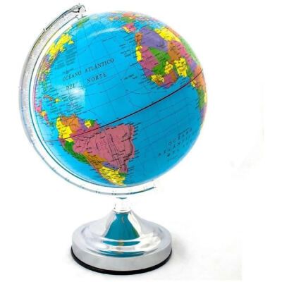 Globo Terráqueo 8”