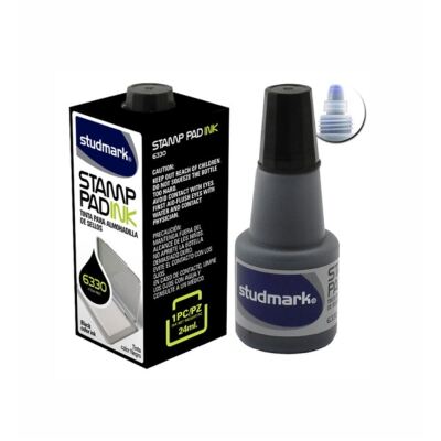 Tinta Studmark para Sello Negro – Azul  –  Roja