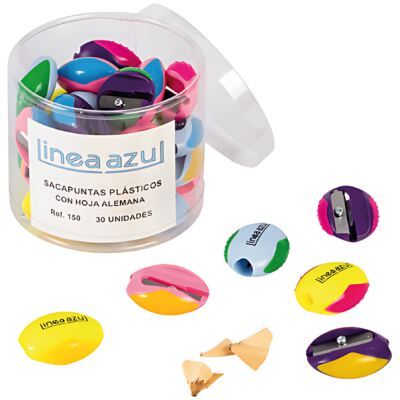 Sacapuntas Confite Línea Azul