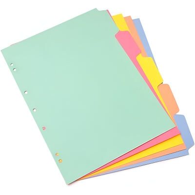 Separador Folder Cartulina